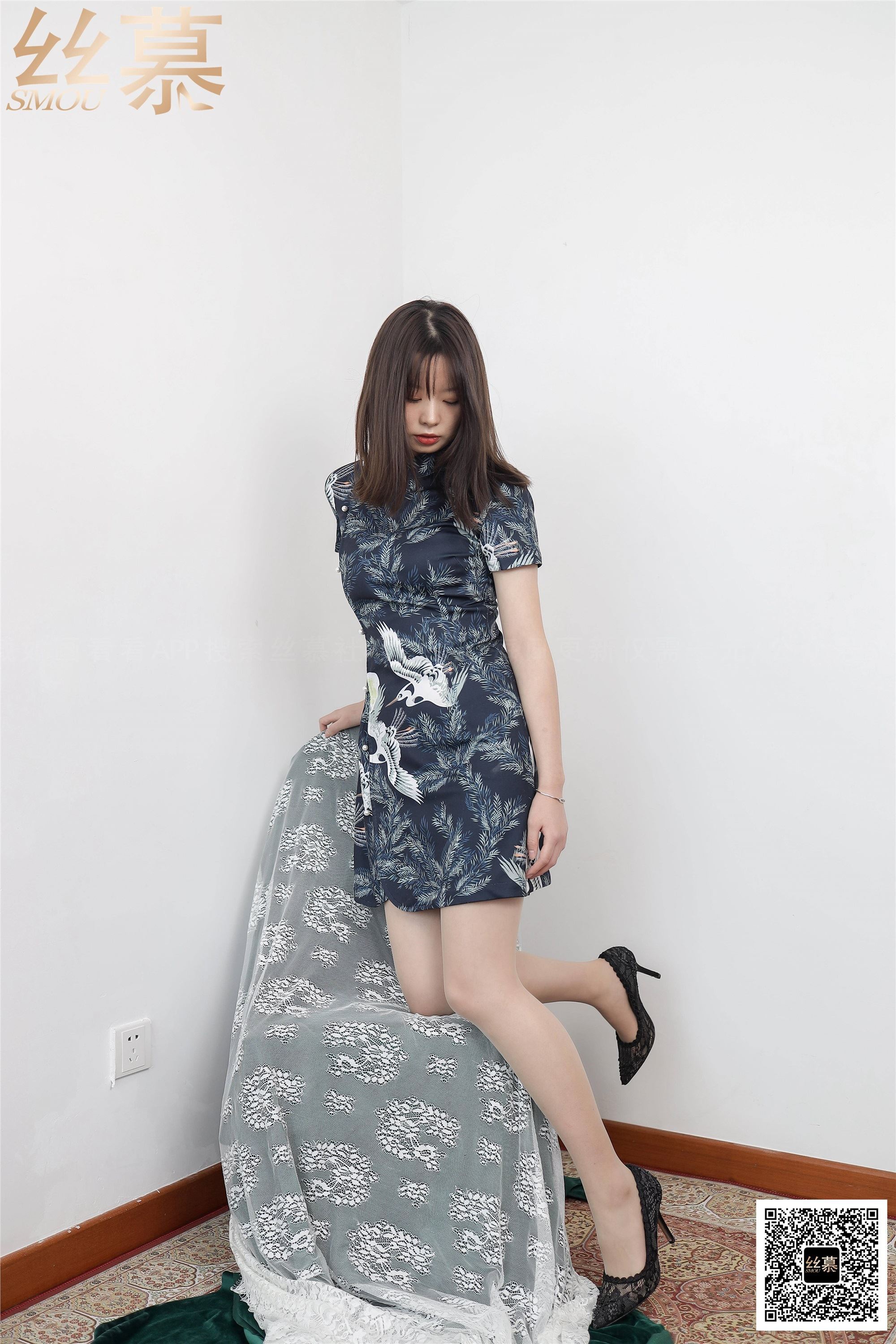 丝慕写真 特写集 TX079 新模《旗袍丝艺》